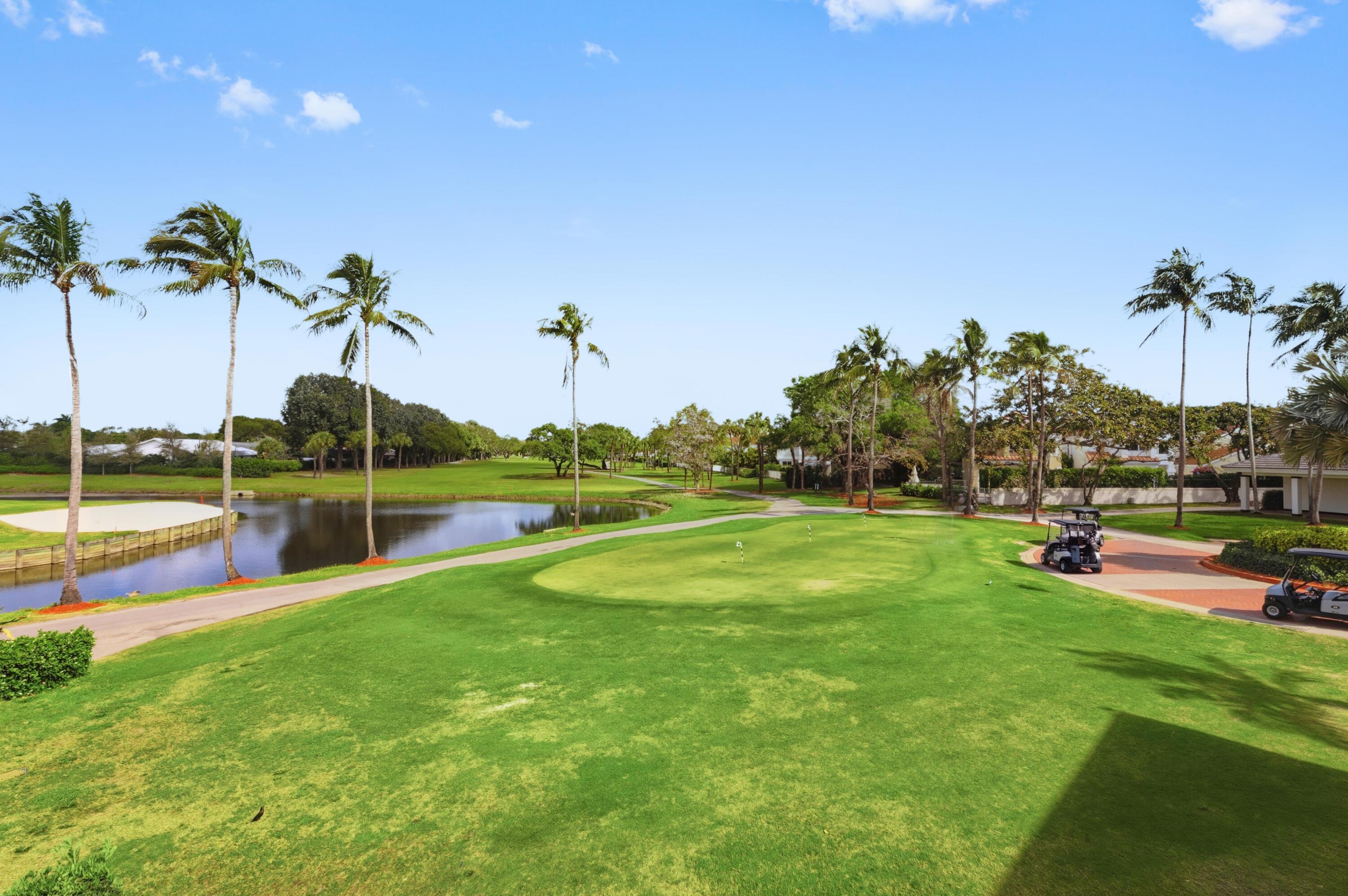 17221 Boca Club Boulevard, Unit 3 Boca Raton, FL 33487 - Photo 40 of 47 a view of a garden