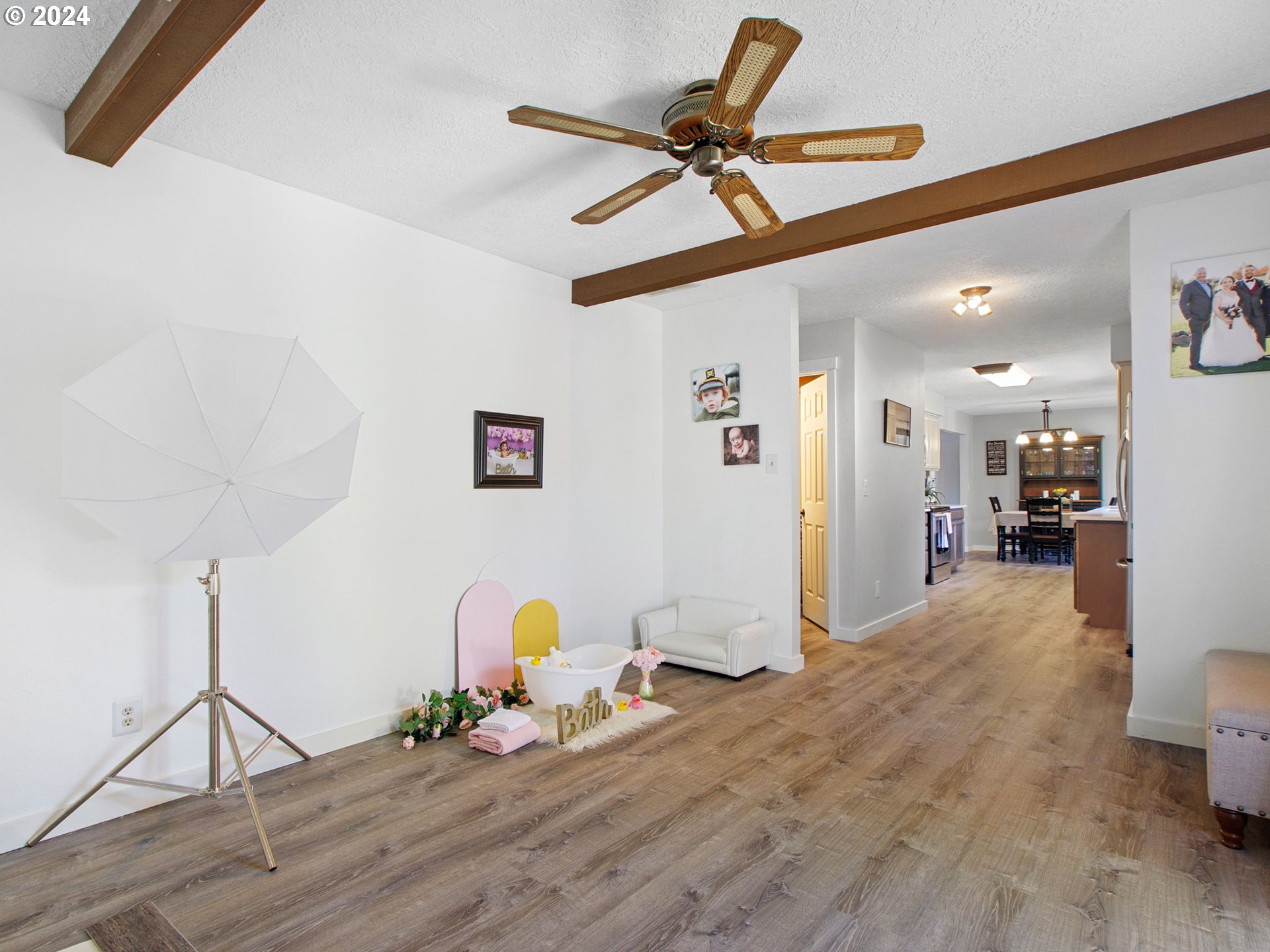 2551 Southeast Barnes Road Gresham, OR 97080 - Photo 16 of 38 a view of livingroom with furniture and ceiling fan