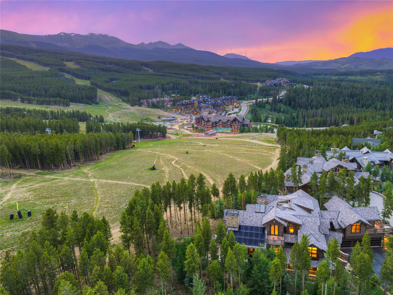 422 Timbertrail Road Breckenridge, CO 80424 - Photo 2 of 50 a view of a lake with a mountain in the background