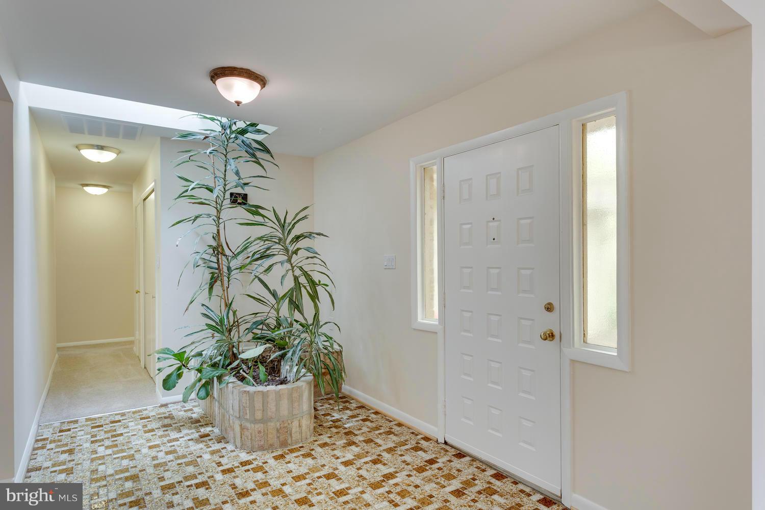 12348 Lima Lane Reston, VA 20191 - Photo 4 of 26 a glass door with a potted plant