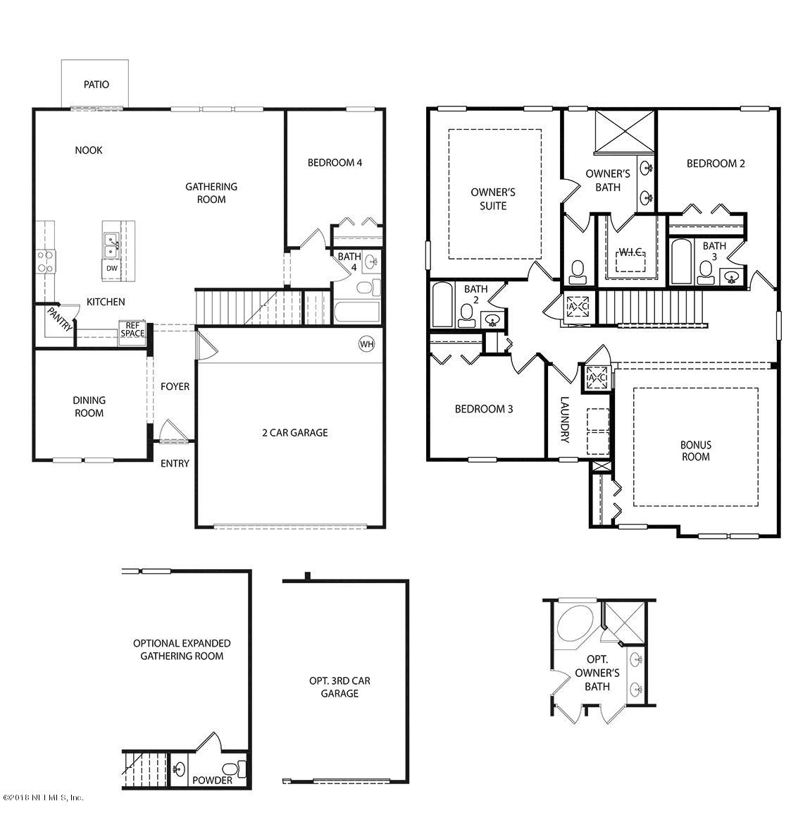 429 Split Oak Road St. Augustine, FL 32092 - Photo 45 of 45 2566Coral_Floorplan