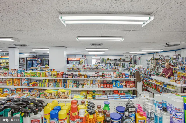 a view of storage and utility room