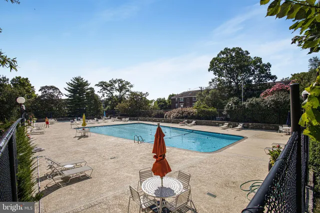 a view of swimming pool with lounge chair
