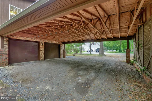 a view of a backyard of a house