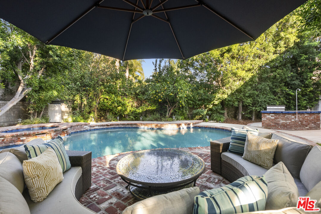 18779 Willowtree Lane Porter Ranch, CA 91326 - Photo 55 of 63 a view of a couches in the patio