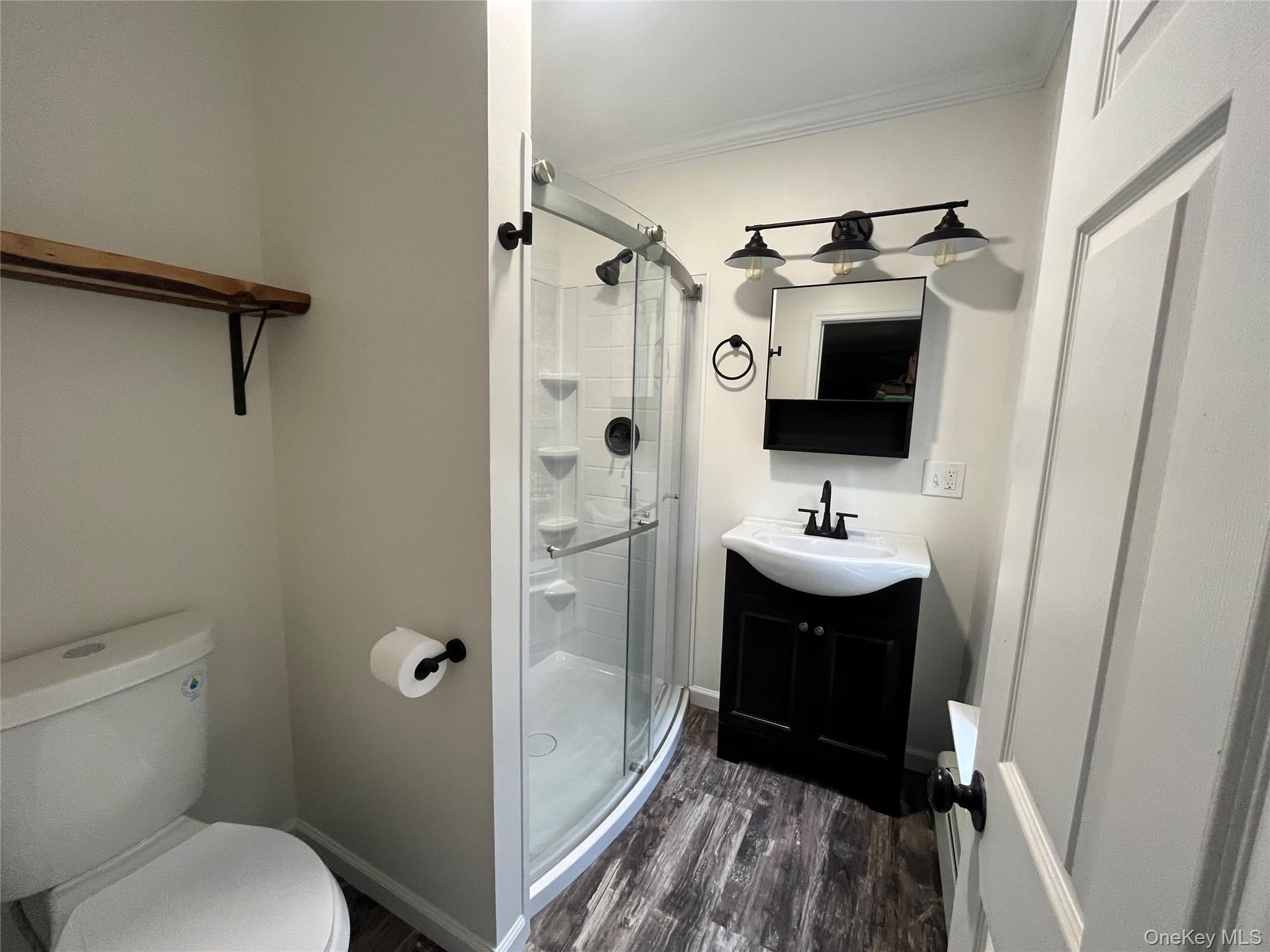 276 Old Rte 22 Wassaic, NY 12592 - Photo 19 of 23 a bathroom with a sink toilet and shower