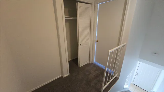 a view of front door