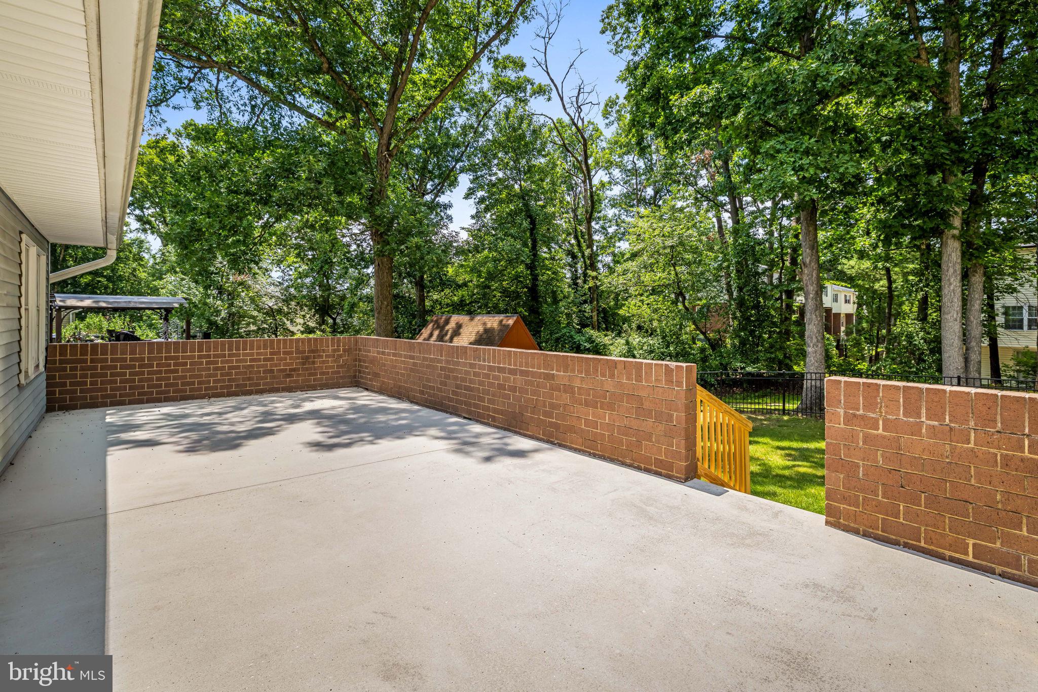 8418 Tachbrook Road Nottingham, MD 21236 - Photo 20 of 23 Very large deck just off the kitchen