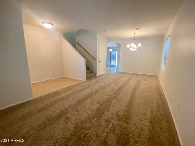 a view of empty room