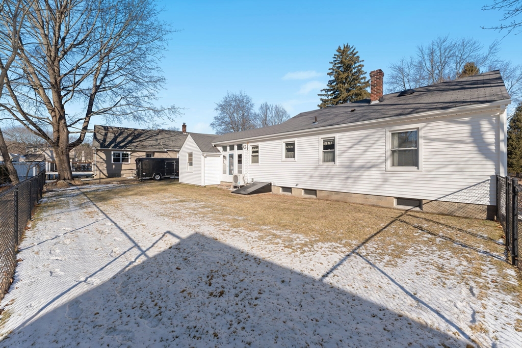 8 Taft Street Uxbridge, MA 01569 - Photo 29 of 31 a view of a house with a snow on the road