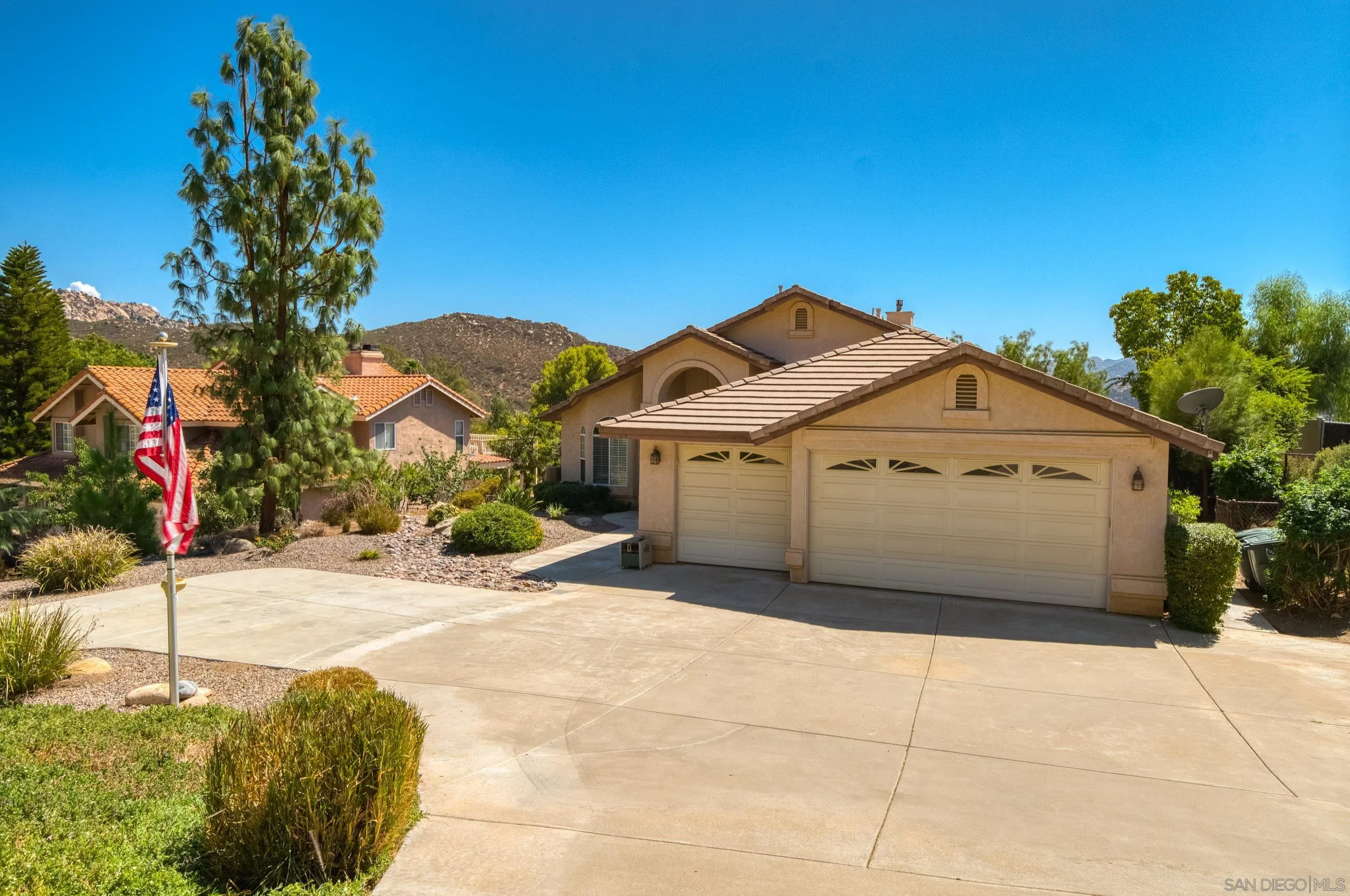 24517 Rutherford Road Ramona, CA 92065 - Photo 7 of 50 a view of a house with a yard