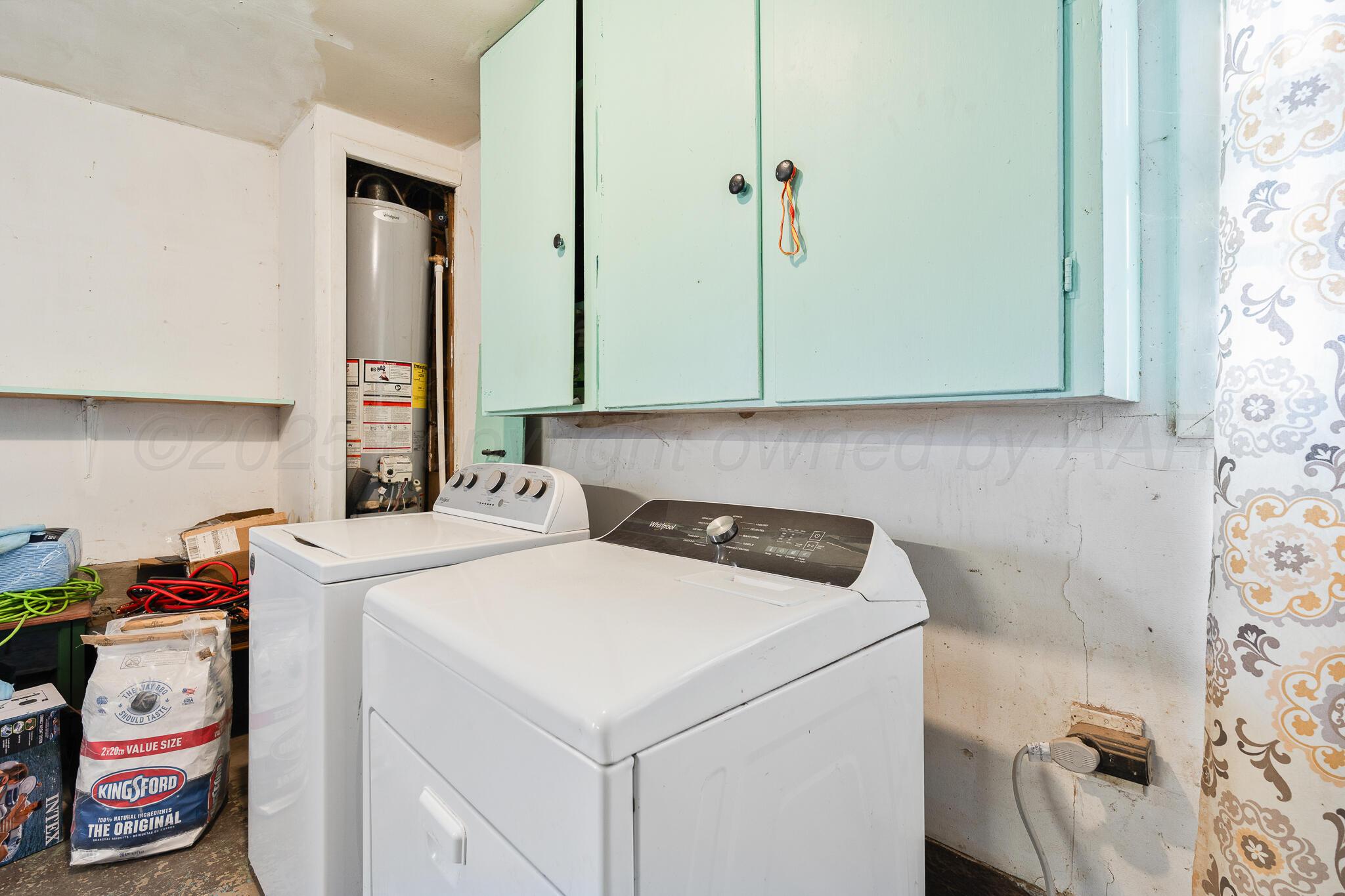 1814 Magnolia Street Amarillo, TX 79107 - Photo 26 of 26 a utility room with dryer and washer
