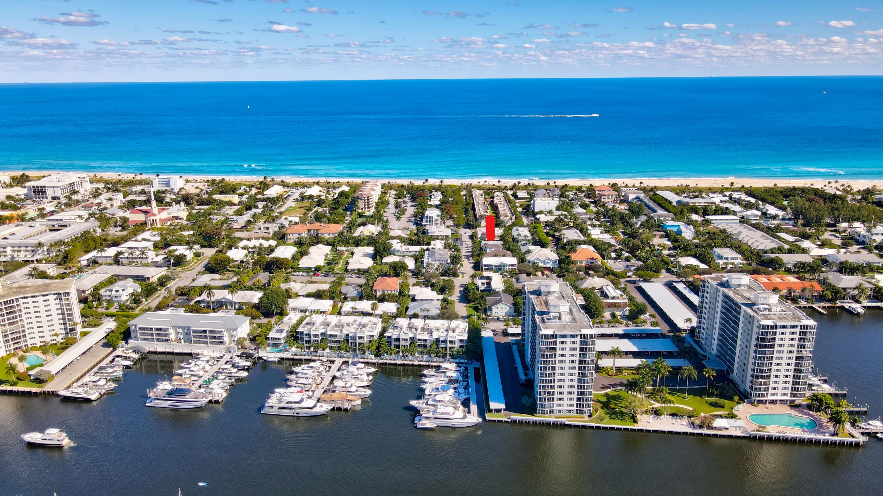 202 Gleason Street, Unit 3 Delray Beach, FL 33483 - Photo 25 of 34 Aerial View