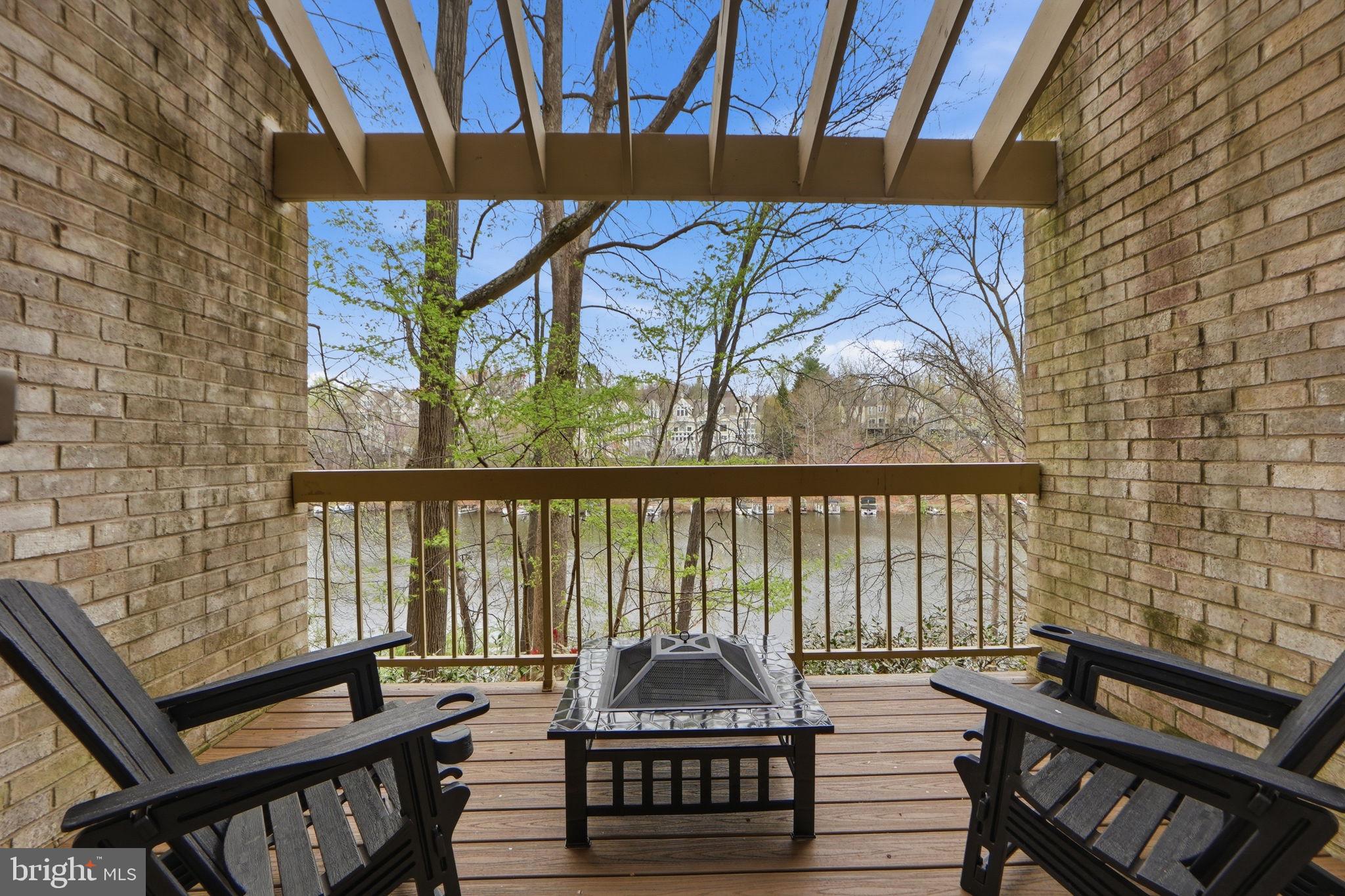 11124 Boathouse Court, Unit 89 Reston, VA 20191 - Photo 5 of 35 Private balcony with water views