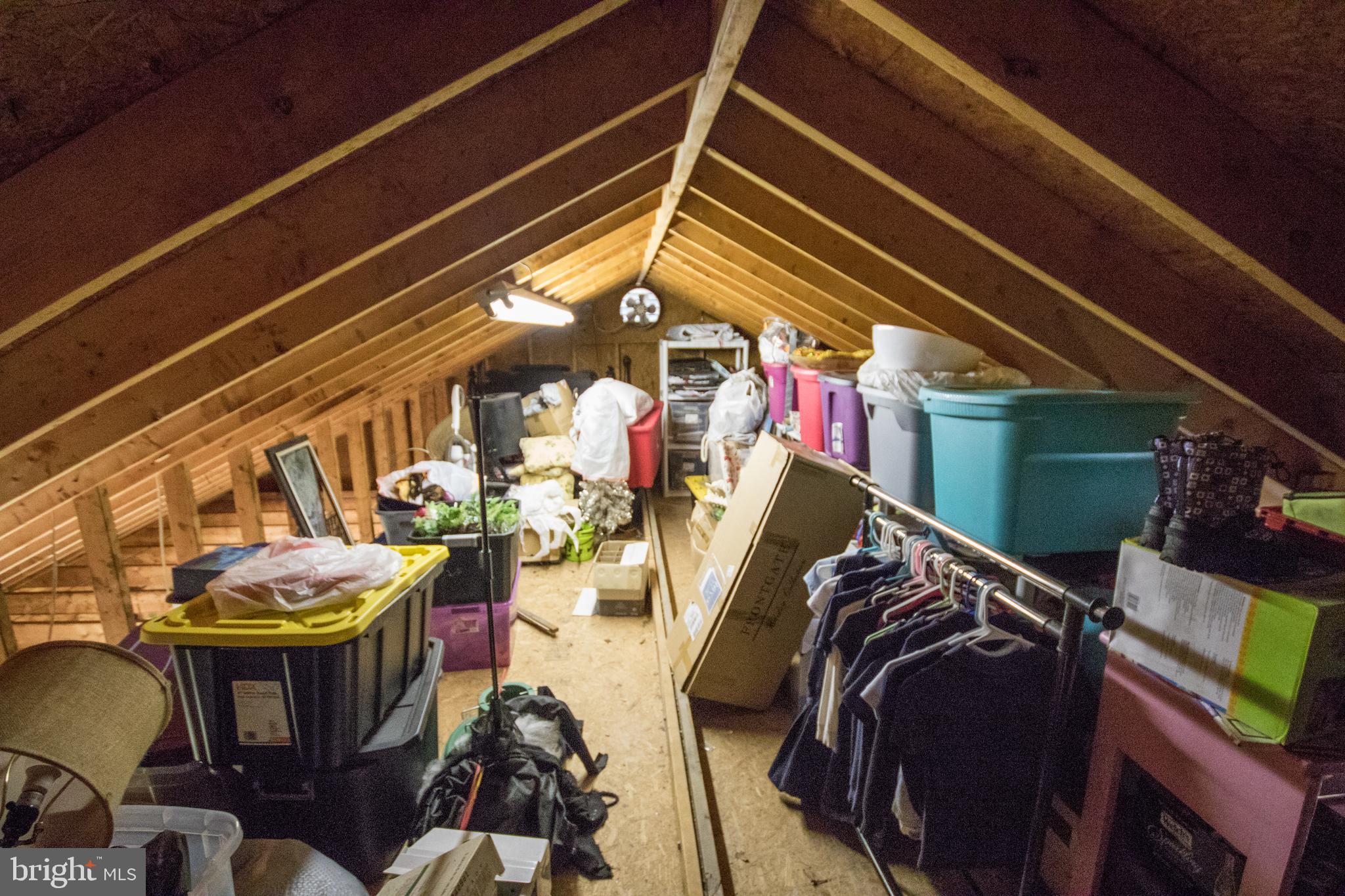 29325 West Line Road Delmar, MD 21875 - Photo 39 of 49 Garage attic