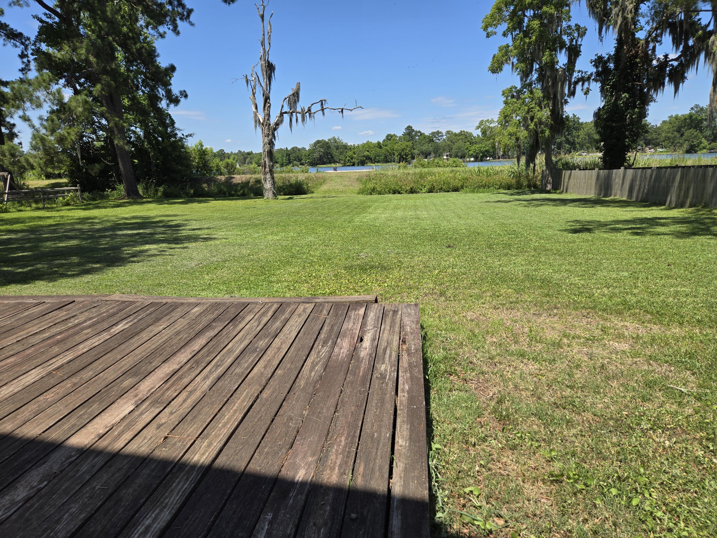 1100 Churchill Road Moncks Corner, SC 29461 - Photo 19 of 25 Deck and big back yard