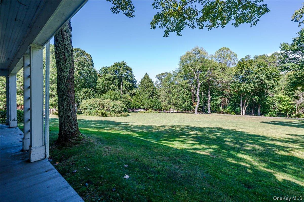 34 Yellow Cote Road Oyster Bay, NY 11771 - Photo 5 of 19 a view of a yard with an outdoor space