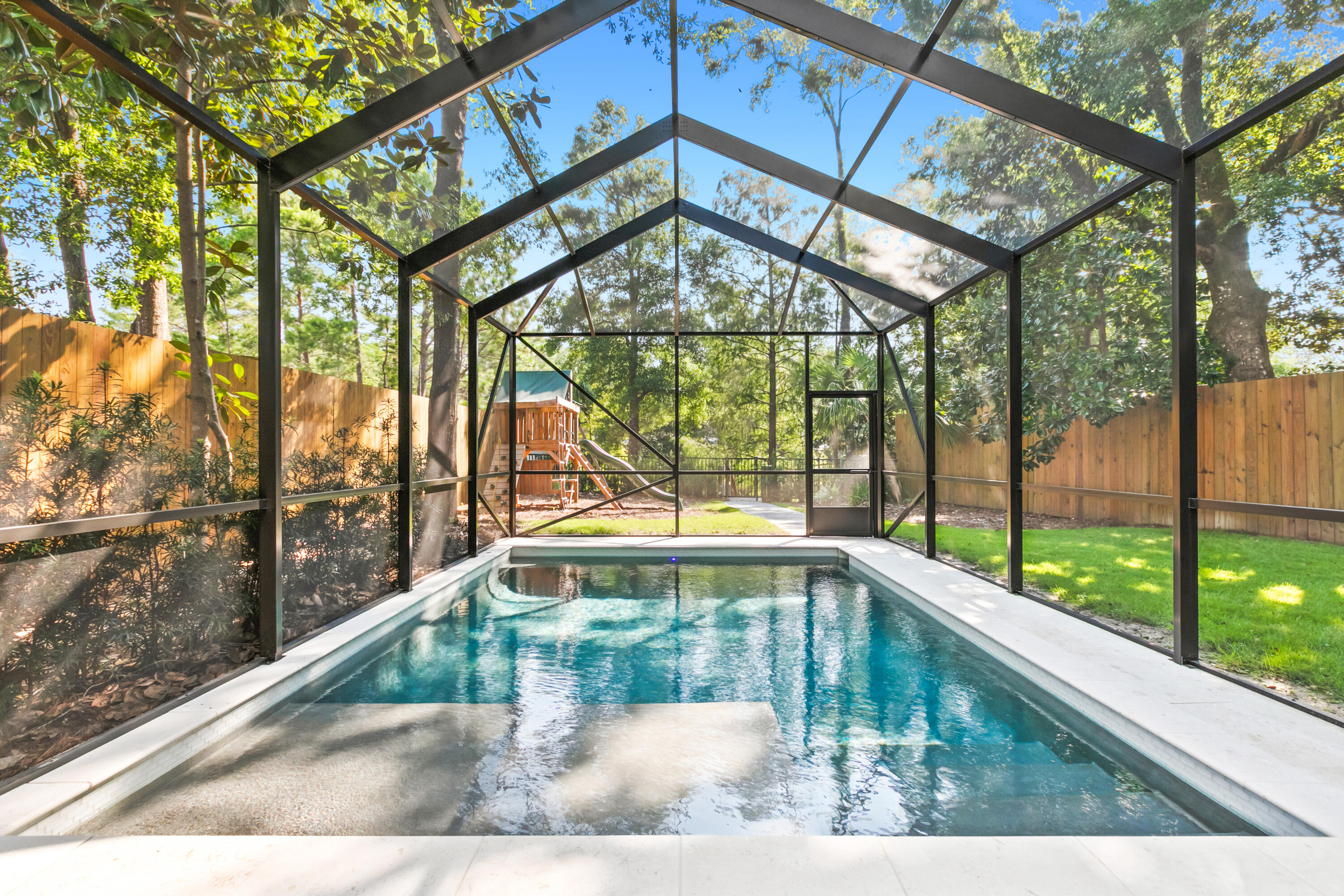 380 Ricker Avenue Santa Rosa Beach, FL 32459 - Photo 42 of 55 a view of swimming pool with an outdoor seating