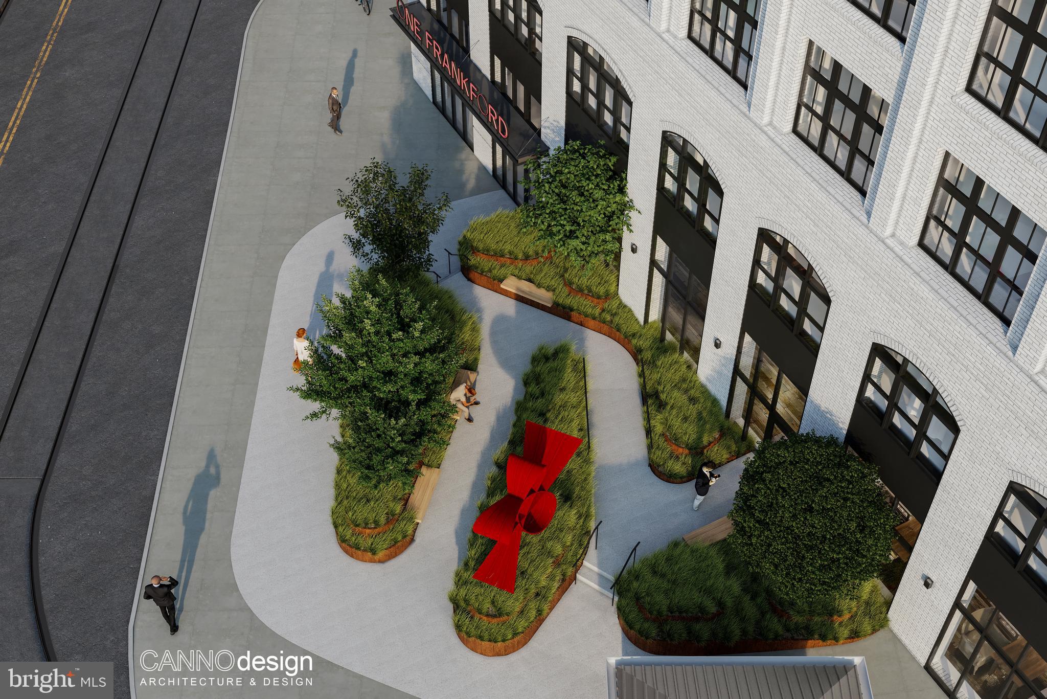 945 Frankford Avenue, Unit 208 Philadelphia, PA 19125 - Photo 19 of 20 an aerial view of a house