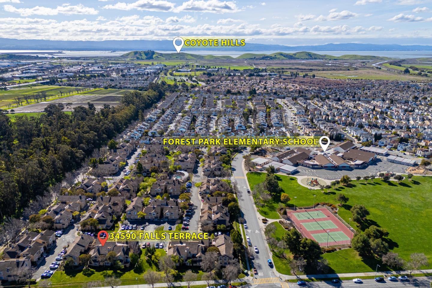 34590 Falls Terrace Fremont, CA 94555 - Photo 34 of 38 a view of a city
