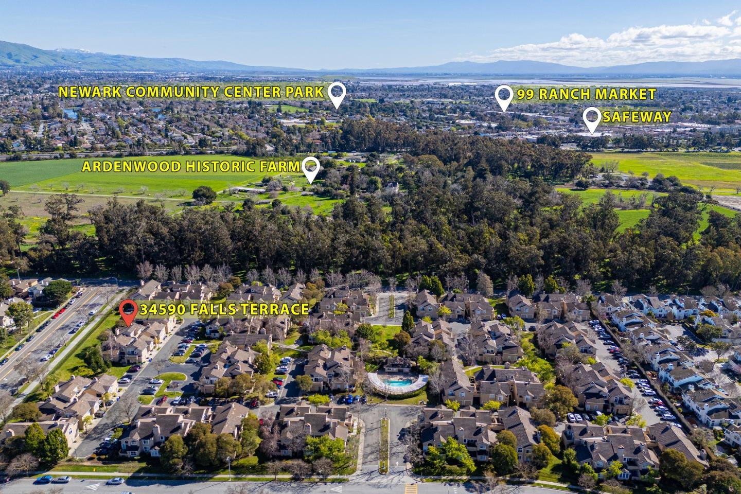 34590 Falls Terrace Fremont, CA 94555 - Photo 35 of 38 a view of a city
