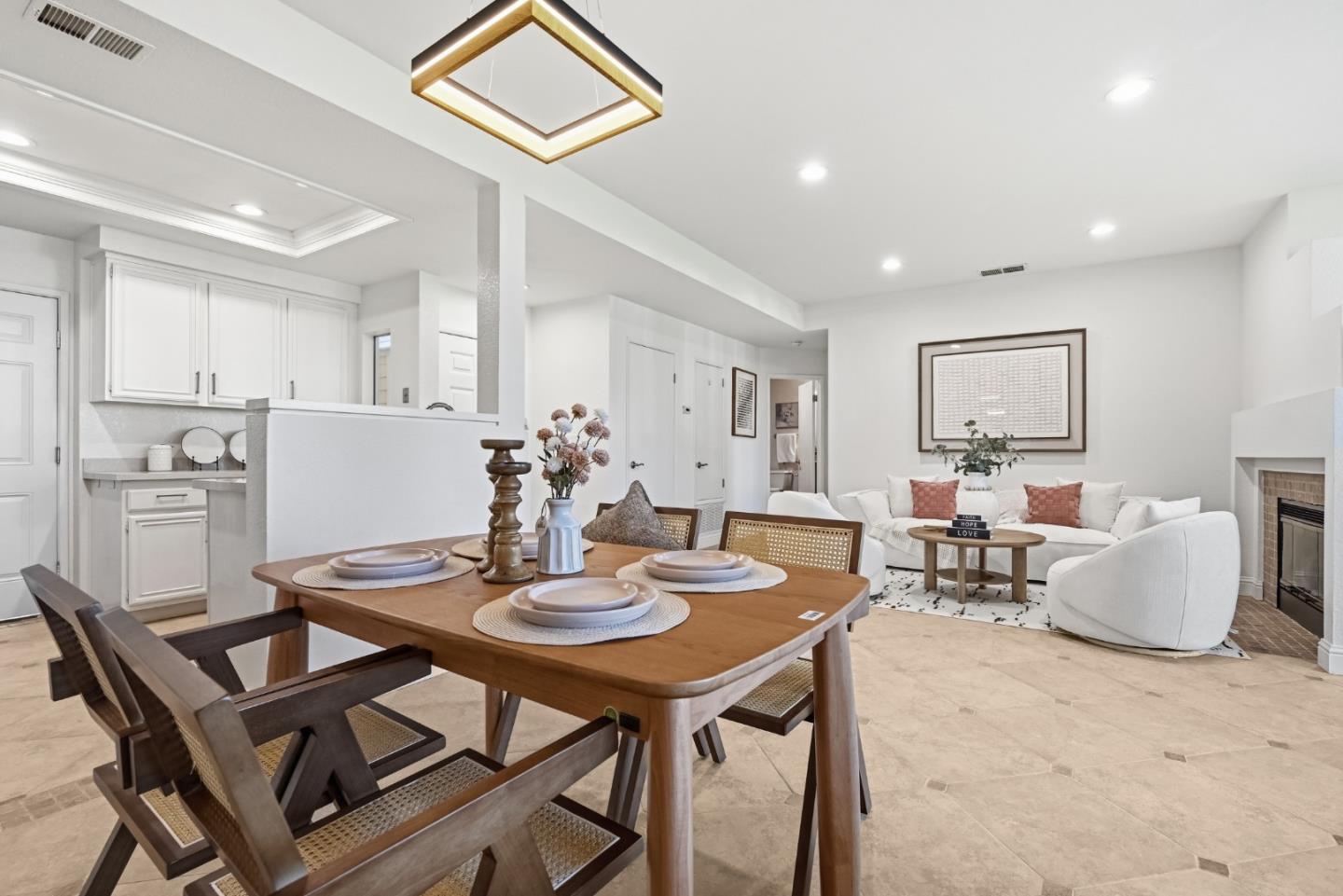 34590 Falls Terrace Fremont, CA 94555 - Photo 10 of 38 a view of a dining room with furniture and wooden floor