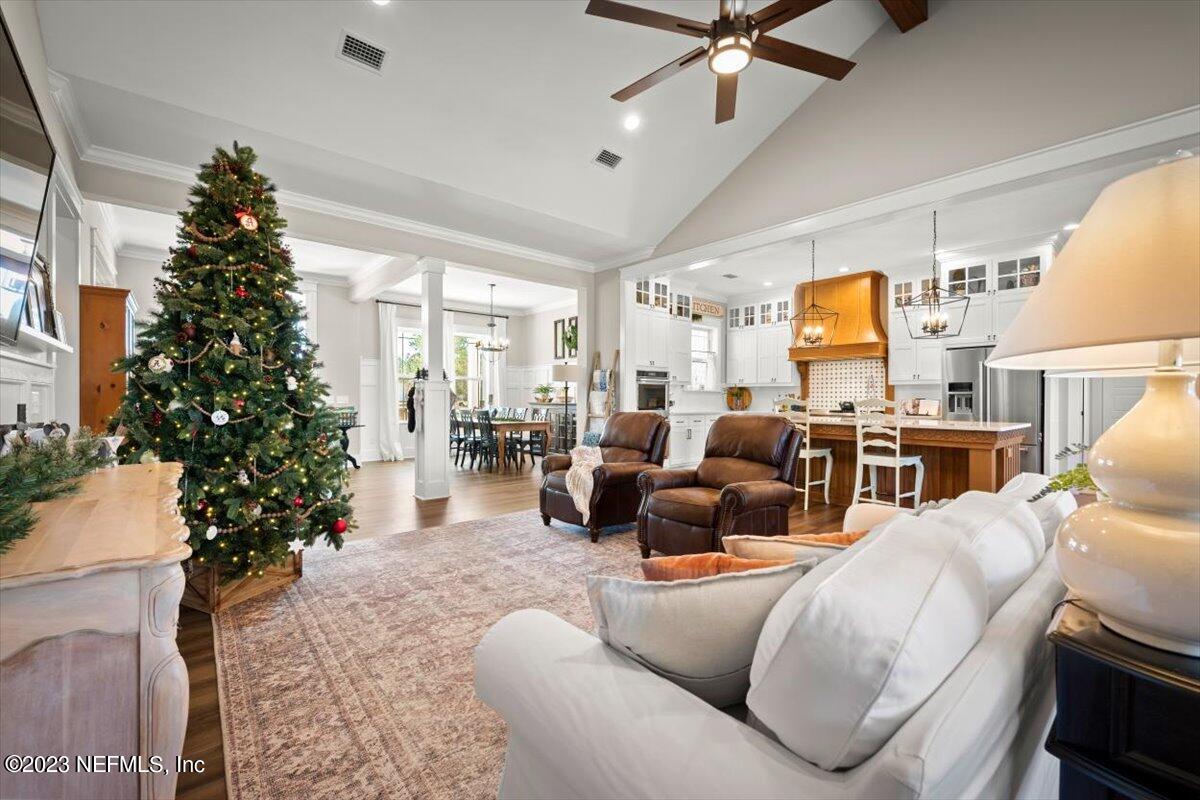 3200 Jane Lane Hilliard, FL 32046 - Photo 11 of 72 a living room with furniture and a christmas tree