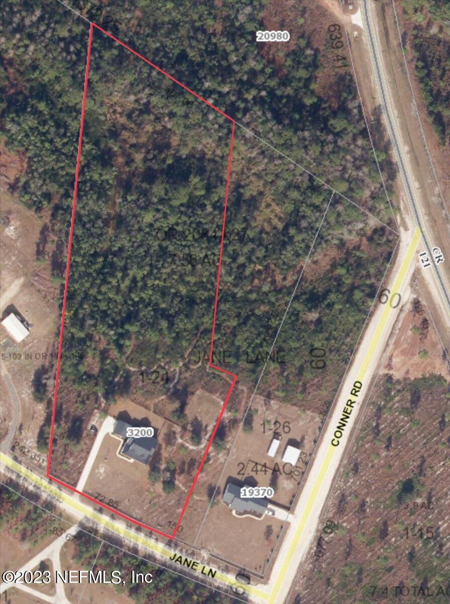 3200 Jane Lane Hilliard, FL 32046 - Photo 55 of 72 Property Line
