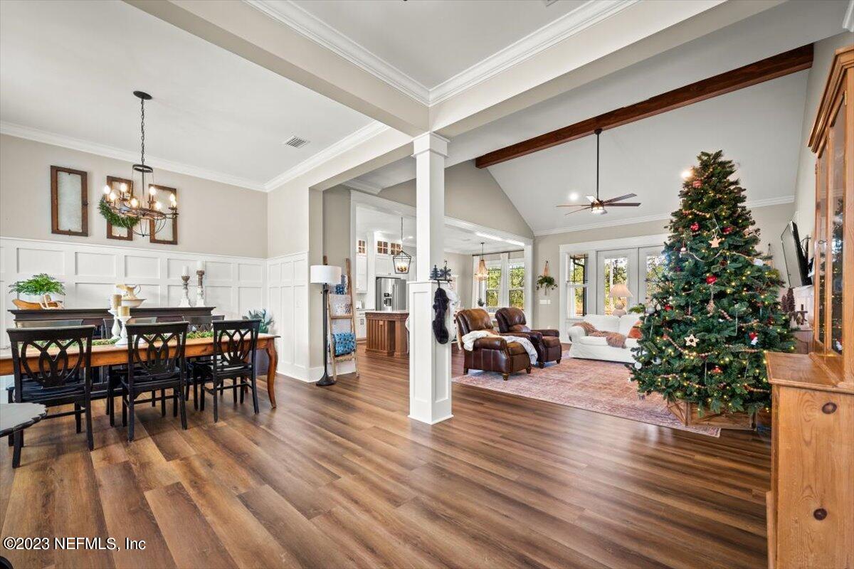 3200 Jane Lane Hilliard, FL 32046 - Photo 8 of 72 a view of a dining room with furniture window and wooden floor