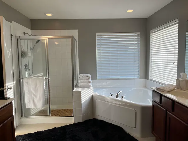 a view of a closet area