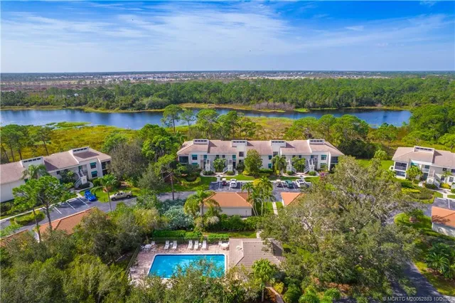 a view of a city with lake view