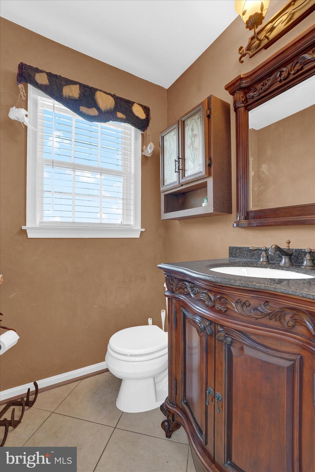 243 Bald Eagle Road Fawn Grove, PA 17321 - Photo 14 of 44 a bathroom with a toilet a sink and mirror