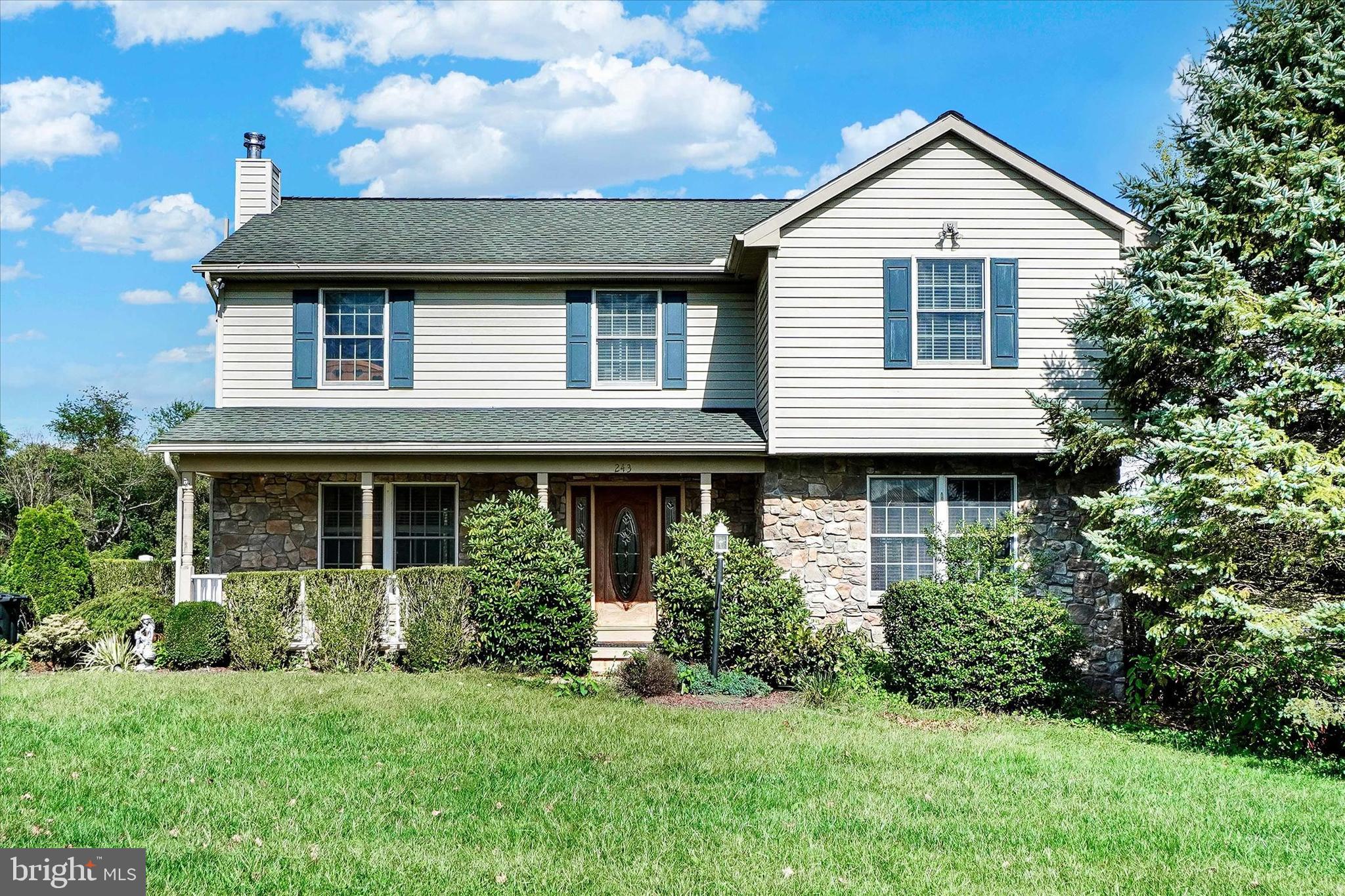 243 Bald Eagle Road Fawn Grove, PA 17321 - Photo 29 of 44 a front view of a house with a yard