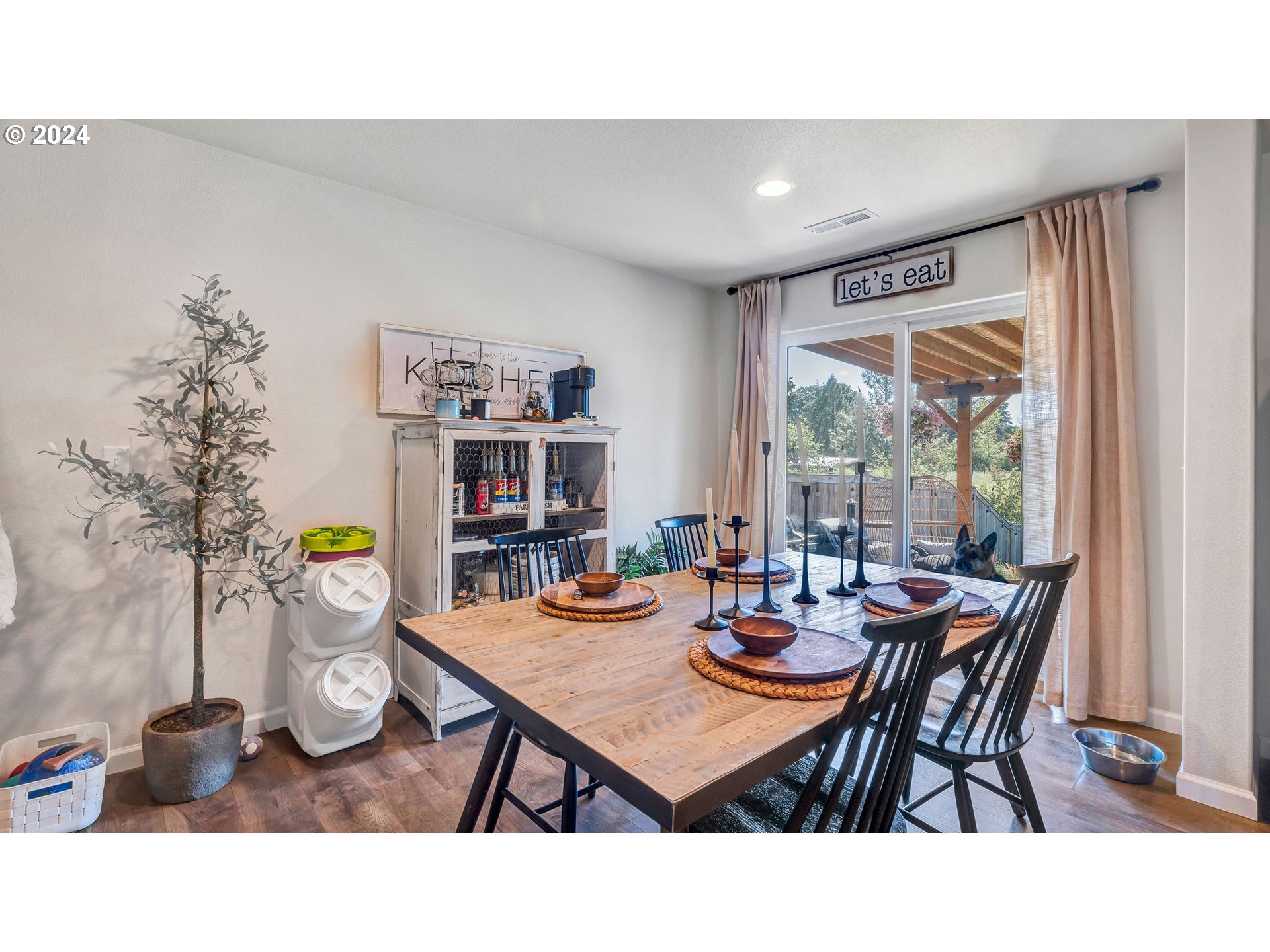 330 Forest Lane Molalla, OR 97038 - Photo 11 of 29 a outdoor dining space with furniture and wooden floor