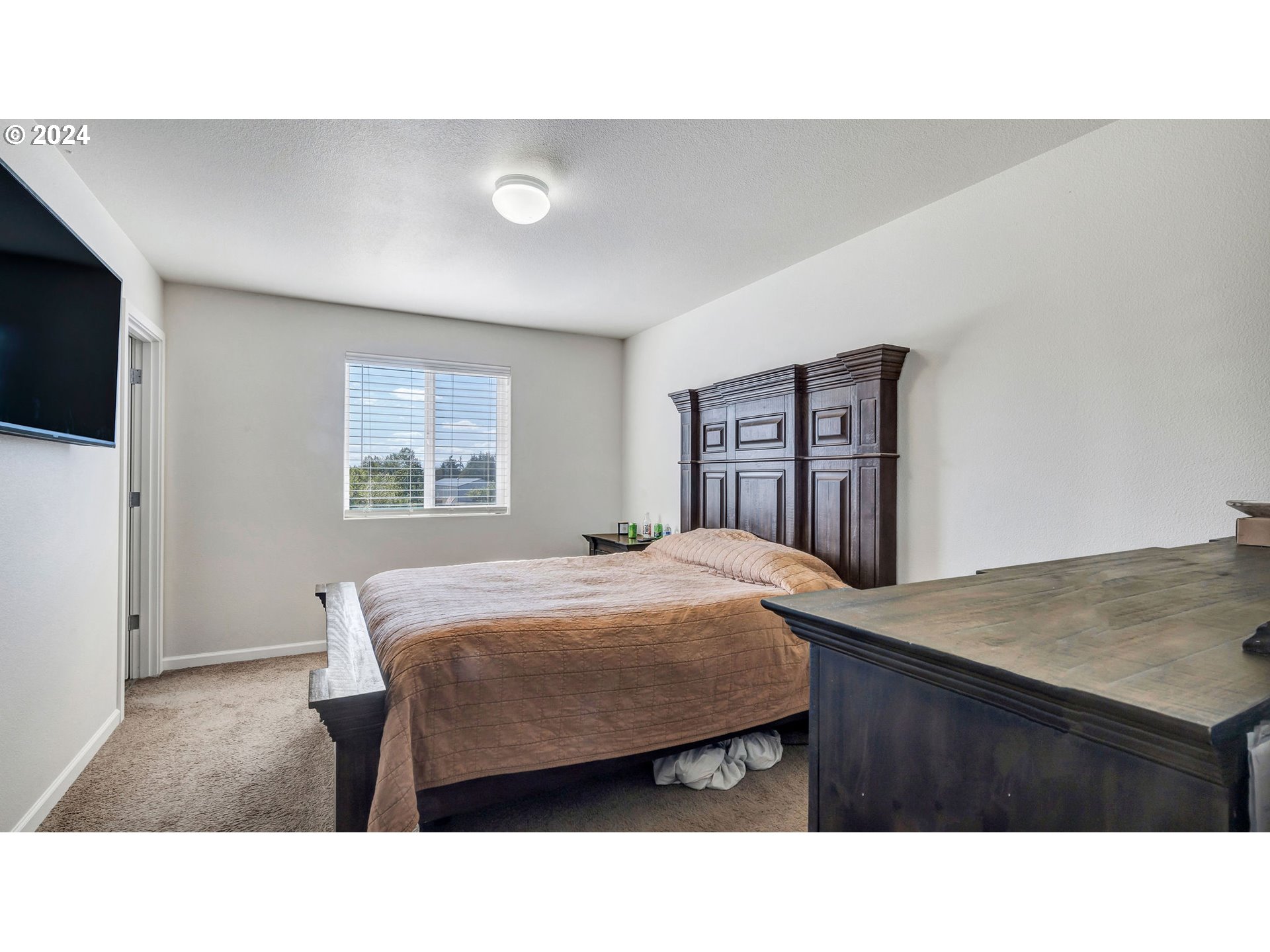 330 Forest Lane Molalla, OR 97038 - Photo 17 of 29 a living room with a couch and a flat screen tv