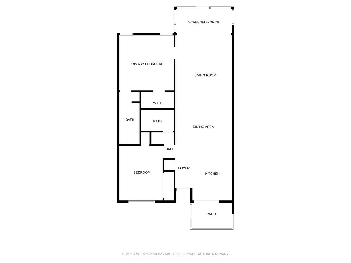 593 Banks Road, Unit 593 Margate, FL 33063 - Photo 30 of 30 02-Floor Plan w_o Dimensions