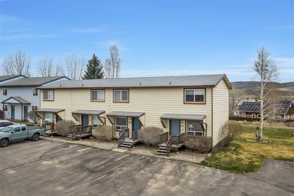 a view of a house with patio
