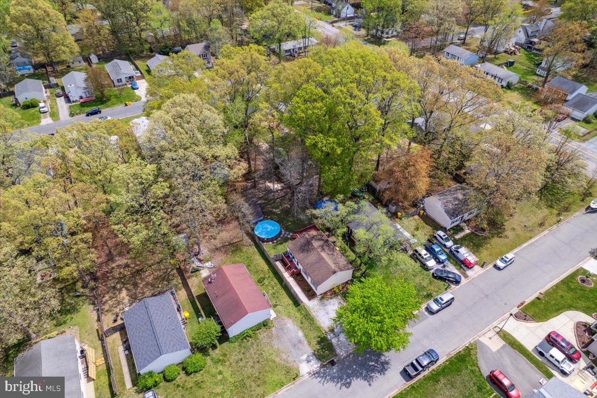 5519 Baskin Street Churchton, MD 20733 - Photo 18 of 20 an aerial view of a house with a yard