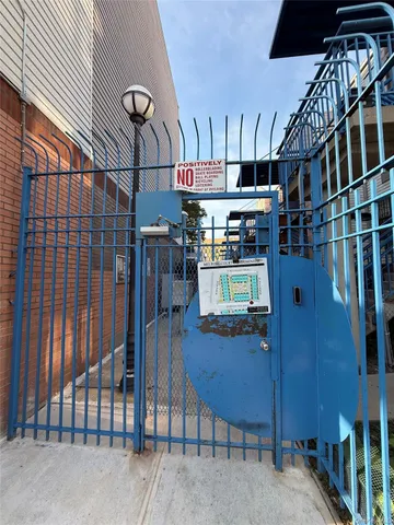 a view of a city street from a house