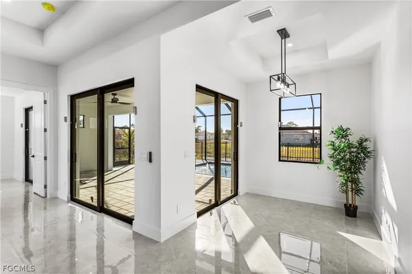 a view of a swimming pool