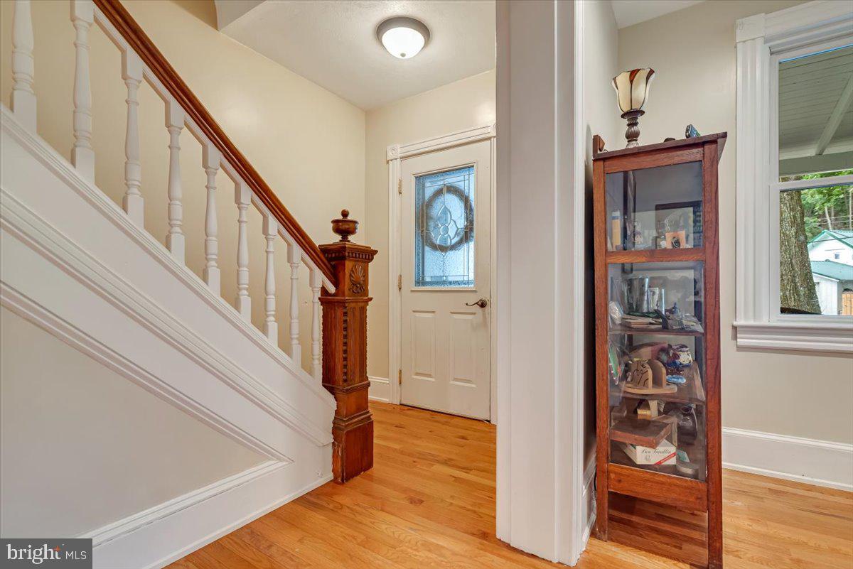 3585 Fairyland Road Lehighton, PA 18235 - Photo 11 of 109 a view of an entryway with wooden floor and door