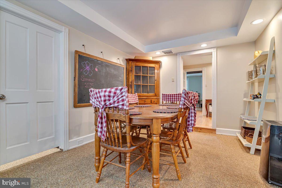 3585 Fairyland Road Lehighton, PA 18235 - Photo 23 of 109 a view of a dining room with furniture and a livingroom