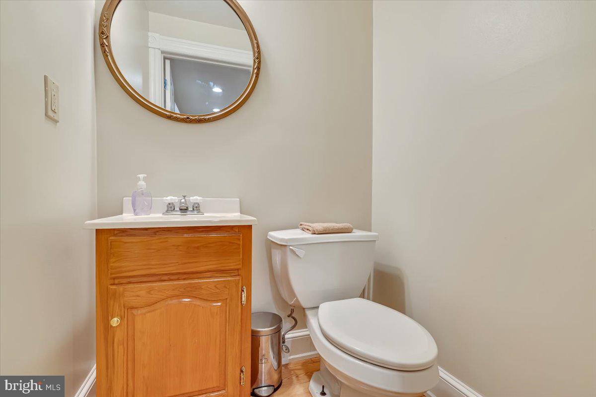 3585 Fairyland Road Lehighton, PA 18235 - Photo 27 of 109 a bathroom with a toilet mirror and sink