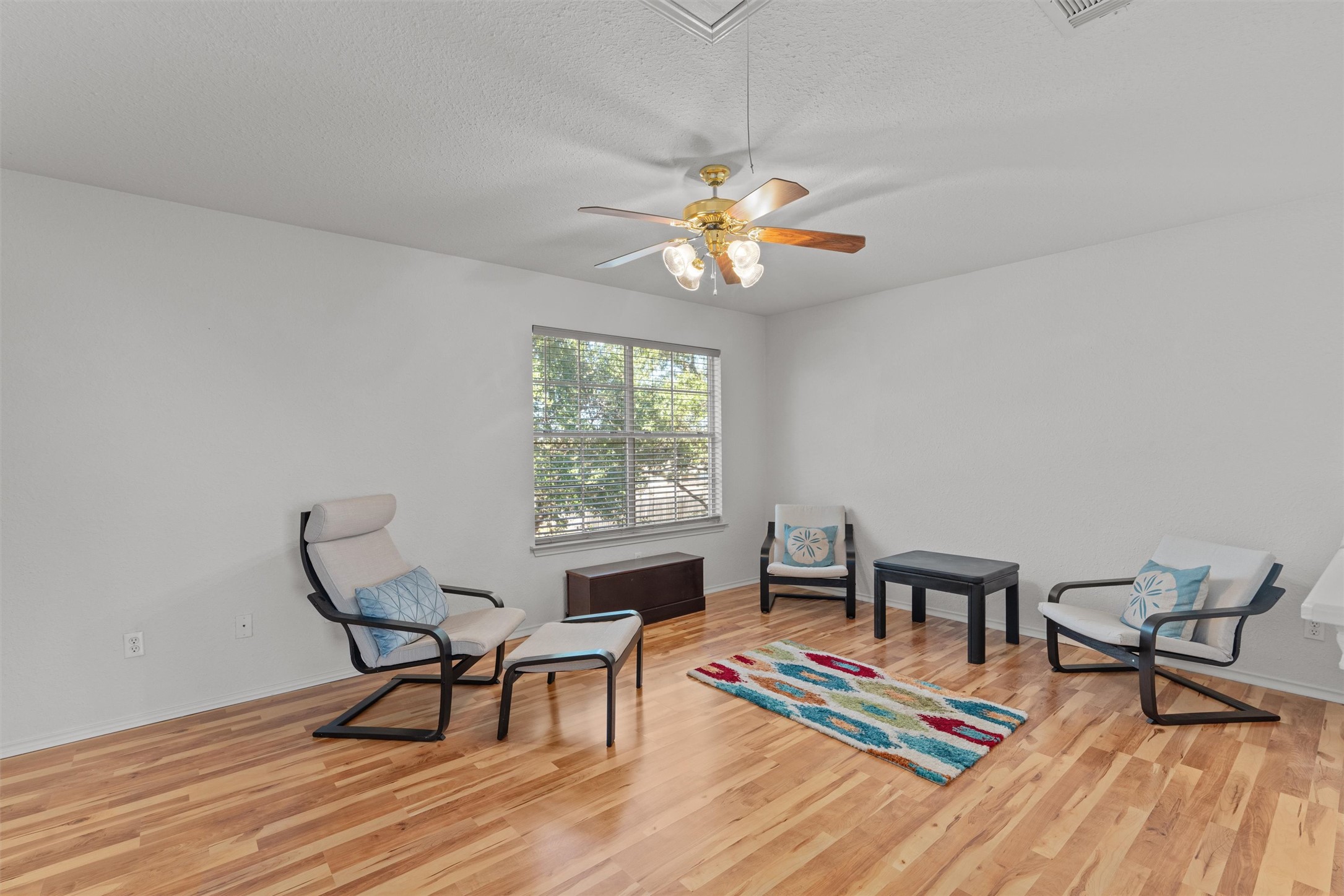15419 Craig's Crest Path Pflugerville, TX 78660 - Photo 19 of 36 a living room with furniture a rug and a window