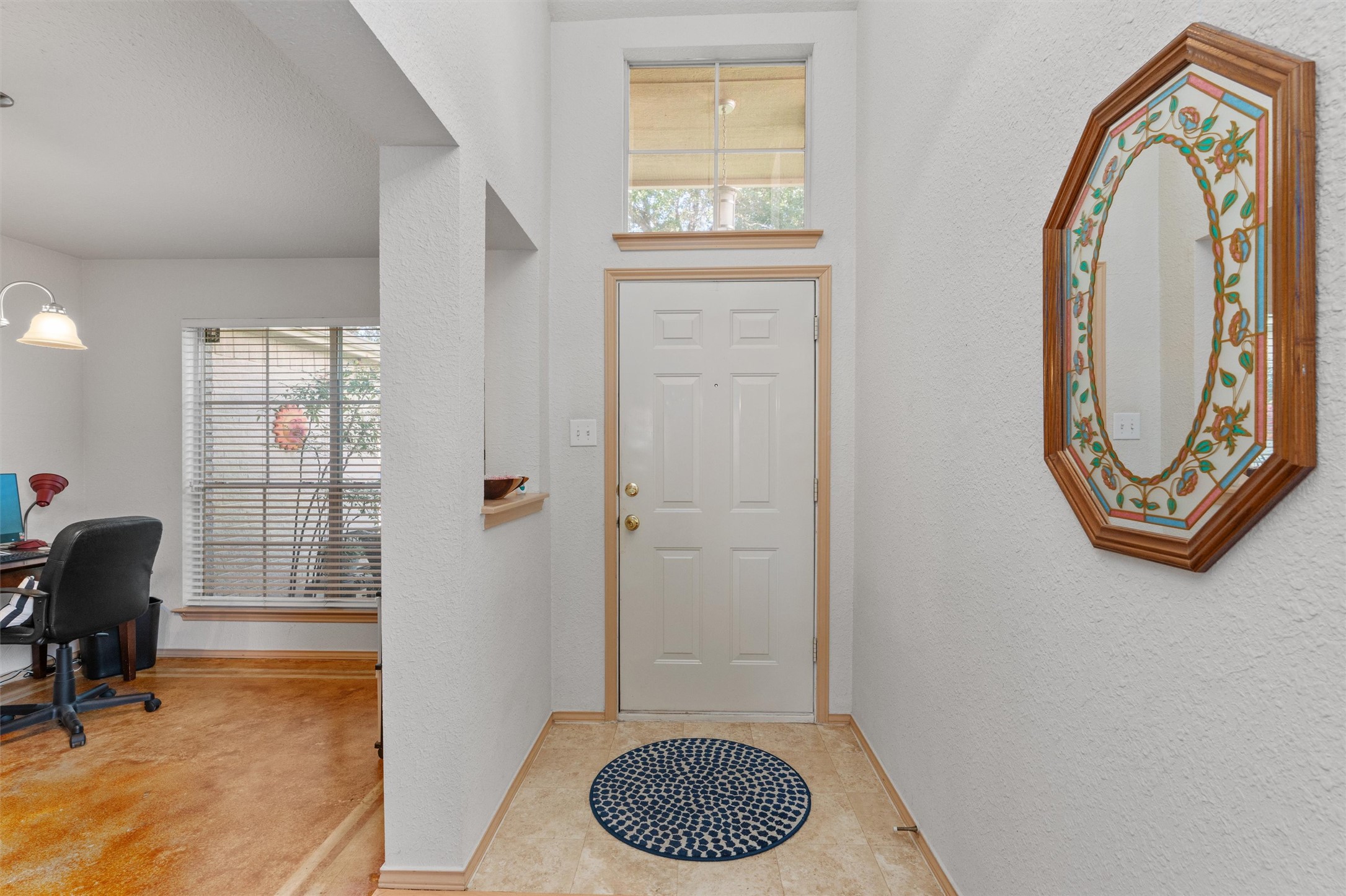 15419 Craig's Crest Path Pflugerville, TX 78660 - Photo 6 of 36 a bathroom with a toilet a sink and a mirror
