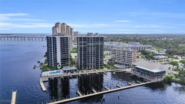 a view of a city from a balcony