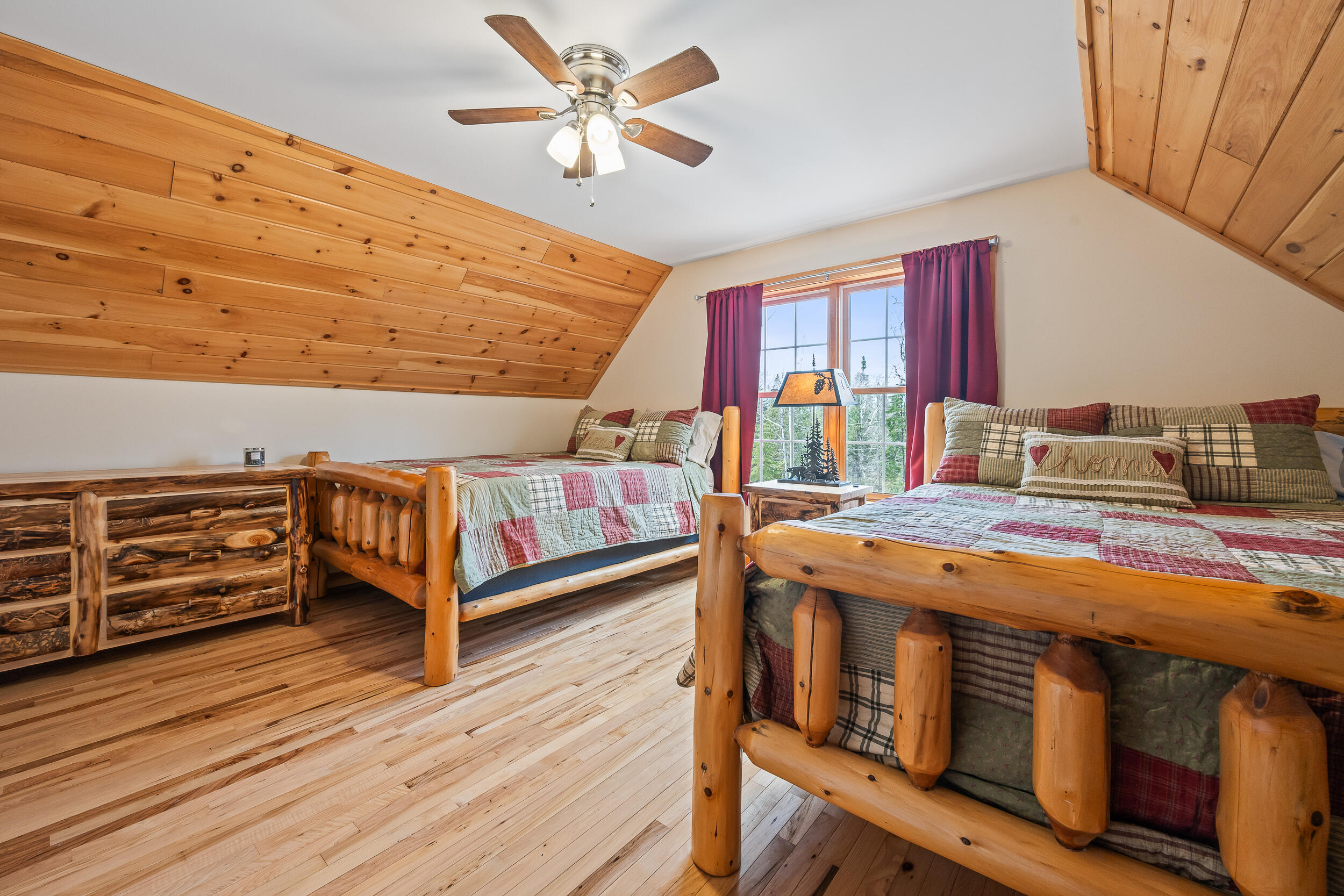 183 Camp Waya Awi Road Dallas Plt, ME 04970 - Photo 17 of 43 2nd Floor Bedroom 1