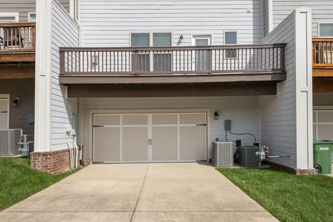 a view of front door of house