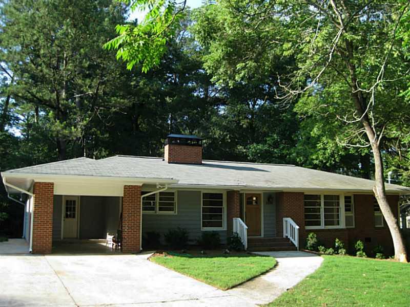 2234 Leafmore Drive Decatur, GA 30033 - Photo 1 of 1 Exterior Front. Completely Renovated 4 Bed, 3 Bath Home w/Finished Basement
