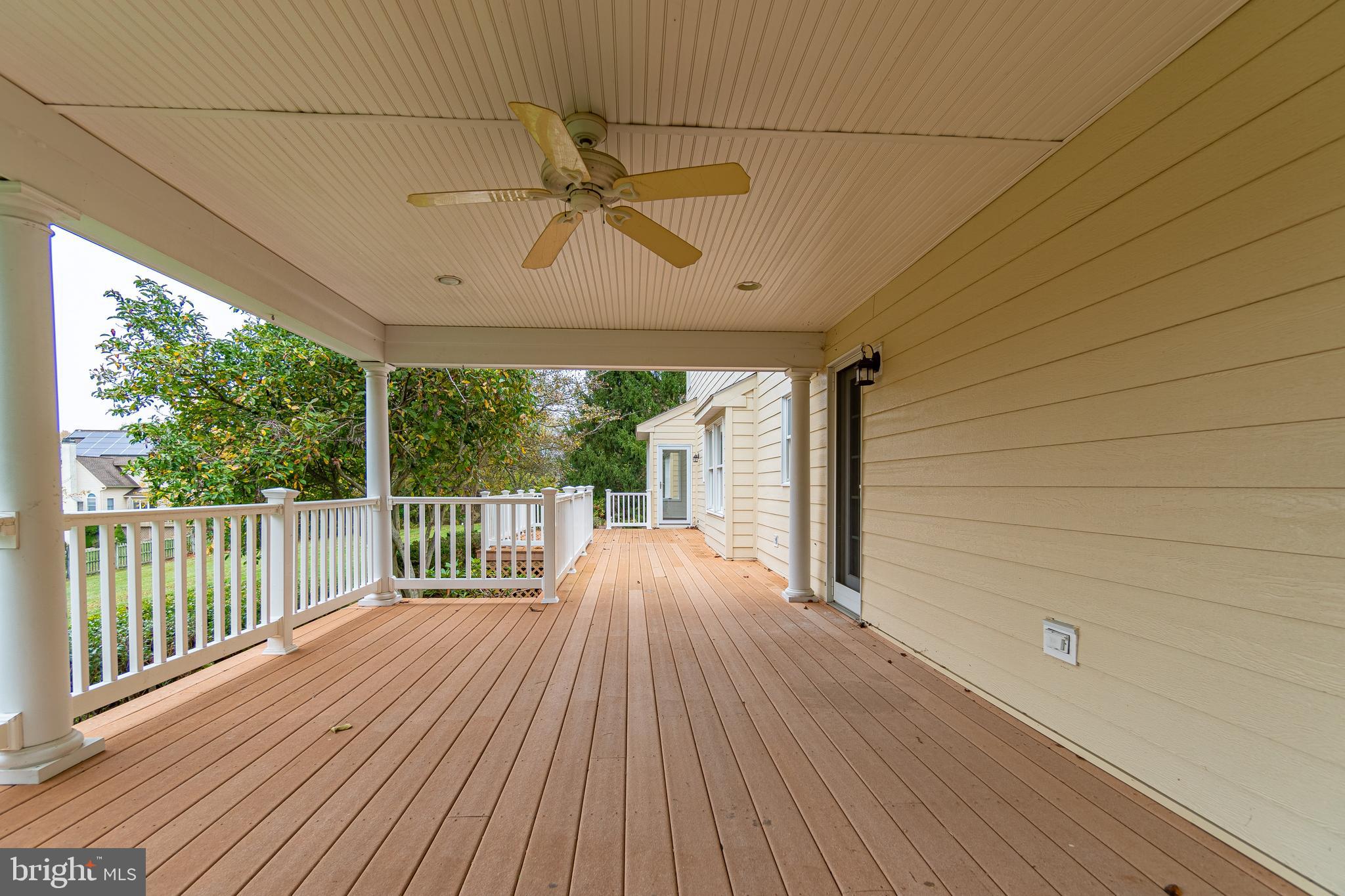 87 Moore Road Downingtown, PA 19335 - Photo 48 of 49 Covered Porch flows to Deck for shade or sun!